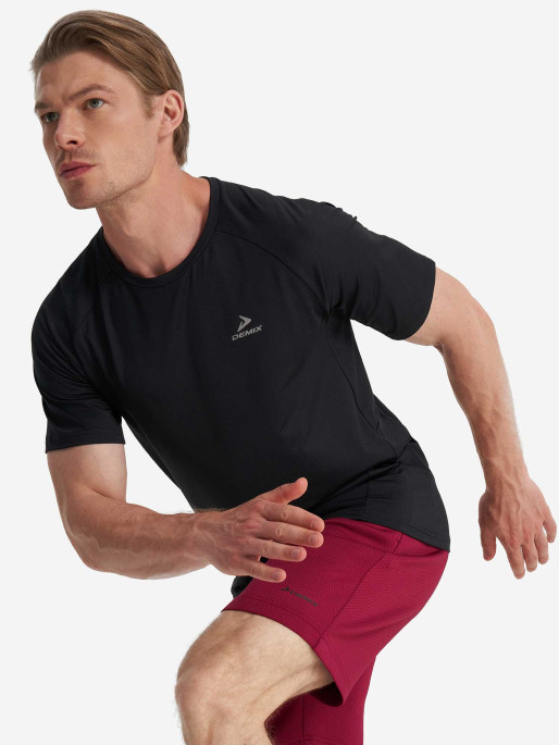 DEMIX Tricou M D Training Gym Ss Textured
