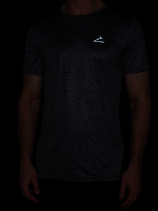 DEMIX Tricou M D Running Urban Aop Ss