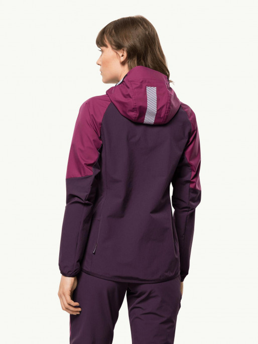 JACK WOLFSKIN Ženski polar ALPSPITZE HOODY W