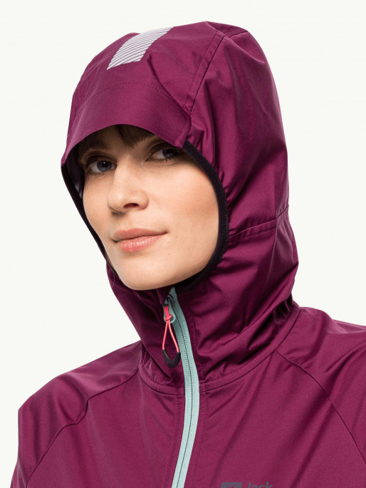 JACK WOLFSKIN Ženski polar ALPSPITZE HOODY W