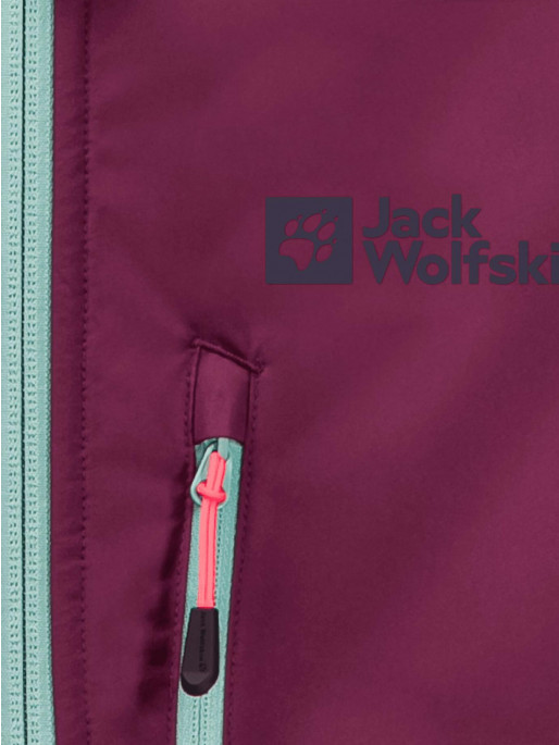 JACK WOLFSKIN Ženski polar ALPSPITZE HOODY W