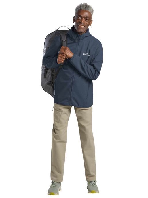 JACK WOLFSKIN Μπουφάν Μ BORNBERG HOODY