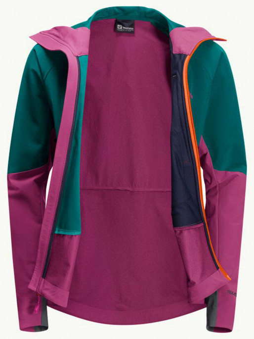 JACK WOLFSKIN Ženska softshell jakna ALPSPITZE HOODY W