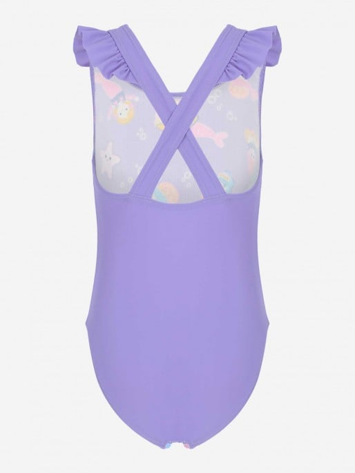 JOSS Παιδικό Μαγιό Little Girls All-Over Printed