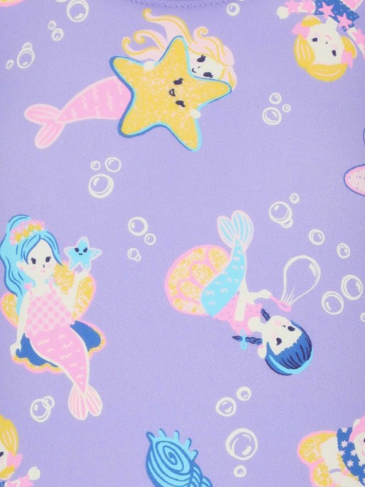 JOSS Παιδικό Μαγιό Little Girls All-Over Printed