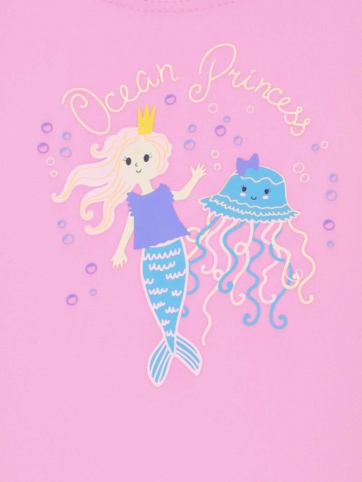 JOSS Παιδικό Μαγιό Little Girls All-Over Printed
