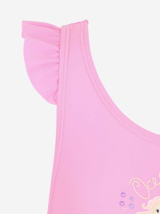 JOSS Παιδικό Μαγιό Little Girls All-Over Printed