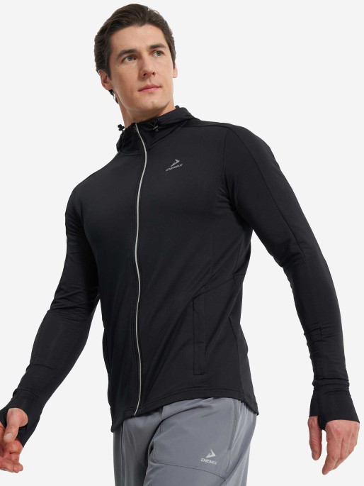 DEMIX Αθλητική Ζακέτα M D Running Urban Hooded Jumpers