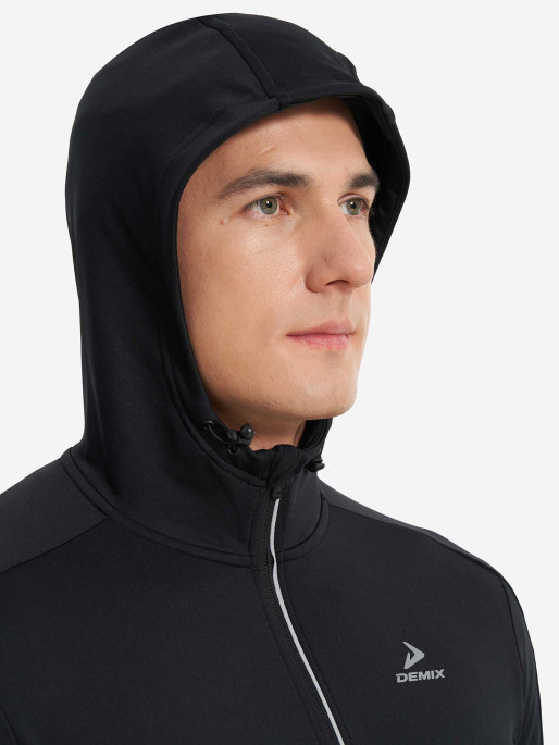 DEMIX Αθλητική Ζακέτα M D Running Urban Hooded Jumpers
