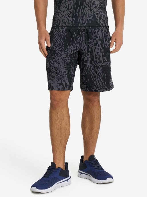 DEMIX Pantaloni scurti M D Training Hiit Aop