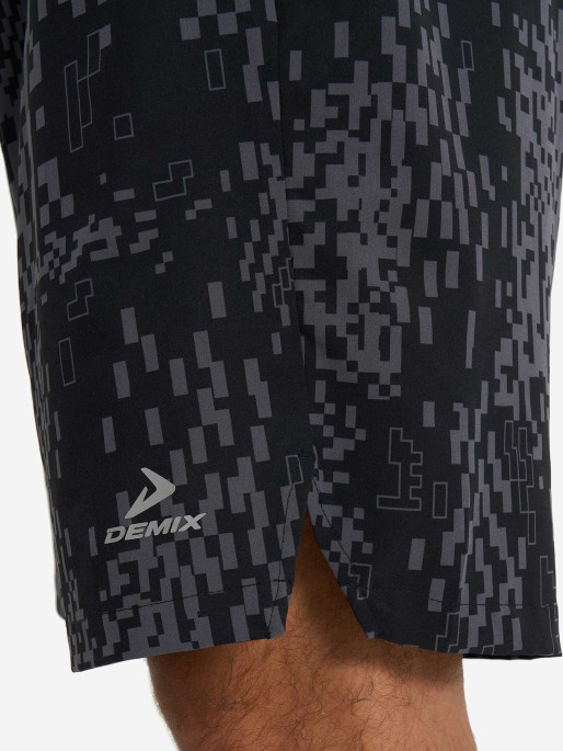 DEMIX Pantaloni scurti M D Training Hiit Aop