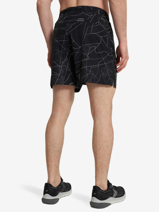 DEMIX Pantaloni scurti M D Running Urban Aop