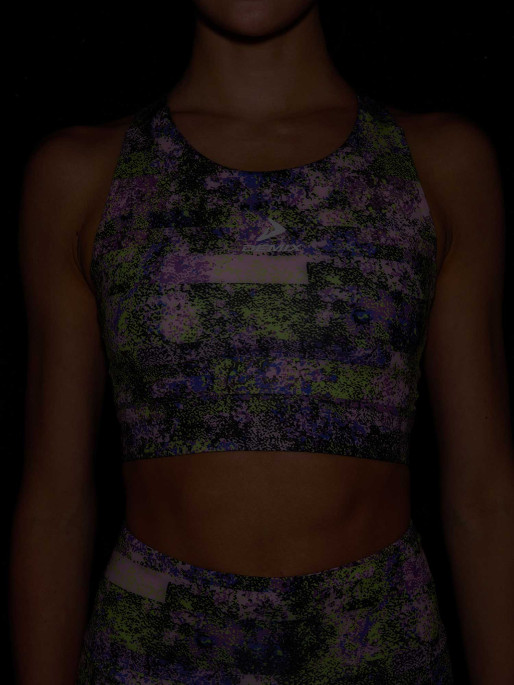 DEMIX Αθλητικό Μπουστάκι W D Running Trail AOP Bra