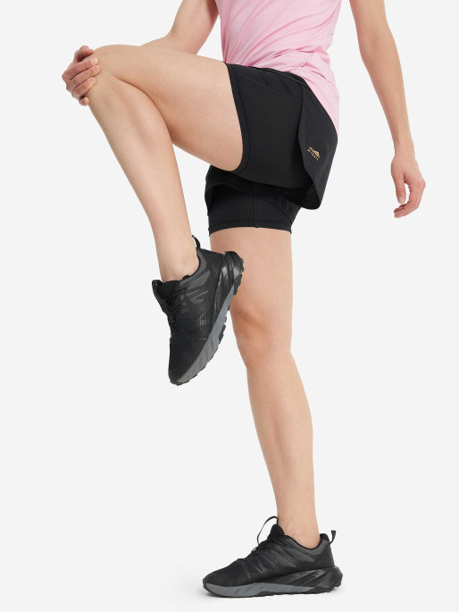 DEMIX Pantaloni scurti W D Running Trail Lined