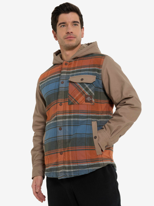 CORDILLERO Μπουφάν Male Hooded shirt with sherpa