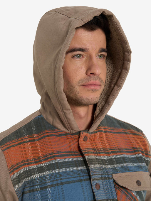 CORDILLERO Μπουφάν Male Hooded shirt with sherpa