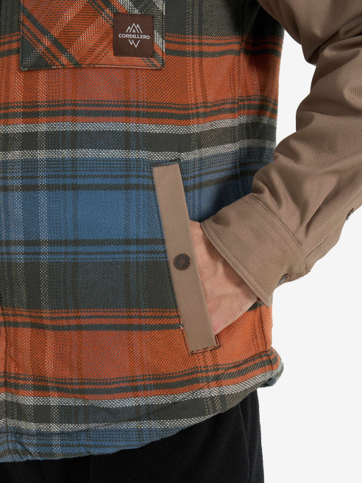 CORDILLERO Μπουφάν Male Hooded shirt with sherpa