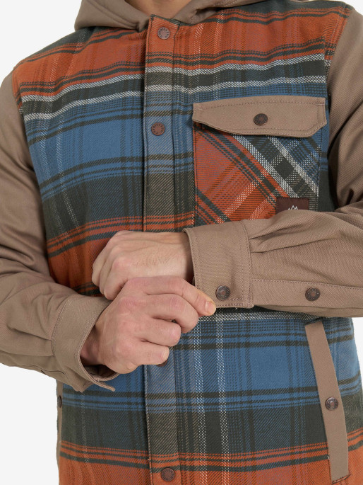 CORDILLERO Μπουφάν Male Hooded shirt with sherpa