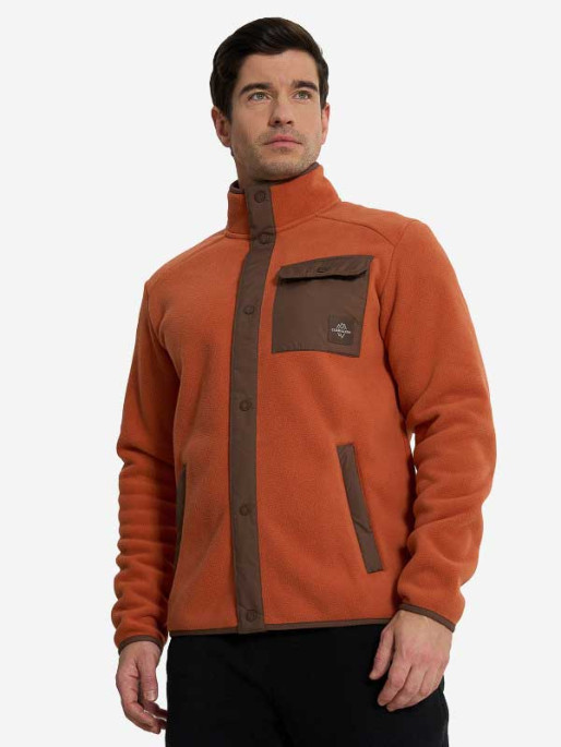 CORDILLERO Mens full-zip fleece jumper