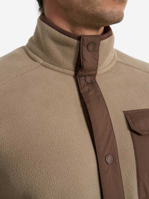 CORDILLERO Mens full-zip fleece jumper