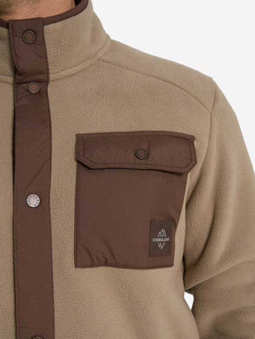 CORDILLERO Mens full-zip fleece jumper