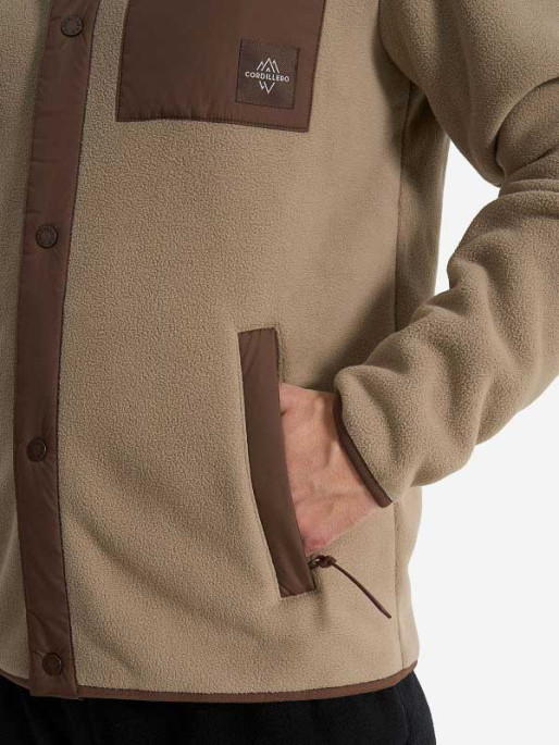 CORDILLERO Mens full-zip fleece jumper