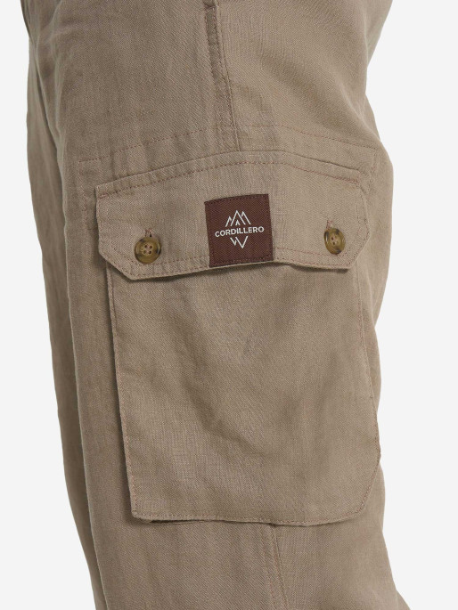 CORDILLERO Pantaloni Mens Travel Linen