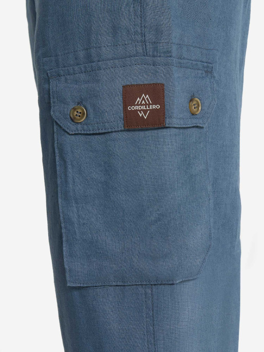 CORDILLERO Pantaloni Mens Travel Linen