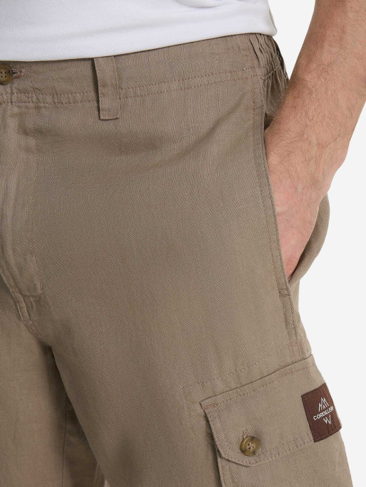 CORDILLERO Pantaloni scurti Male Linen