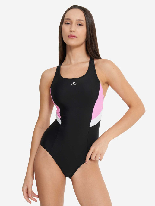 JOSS Womens Training Colorblock Swimsuit