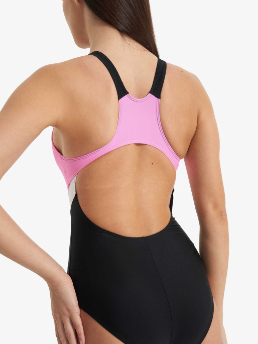 JOSS Womens Training Colorblock Swimsuit