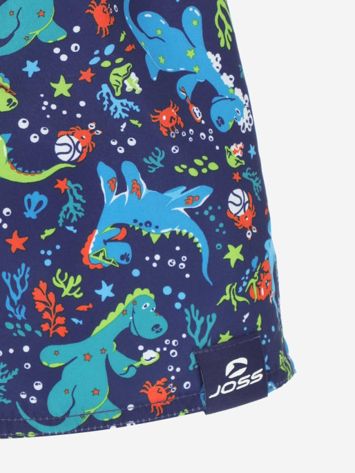 JOSS Little Boys All-Over Printed Shorts