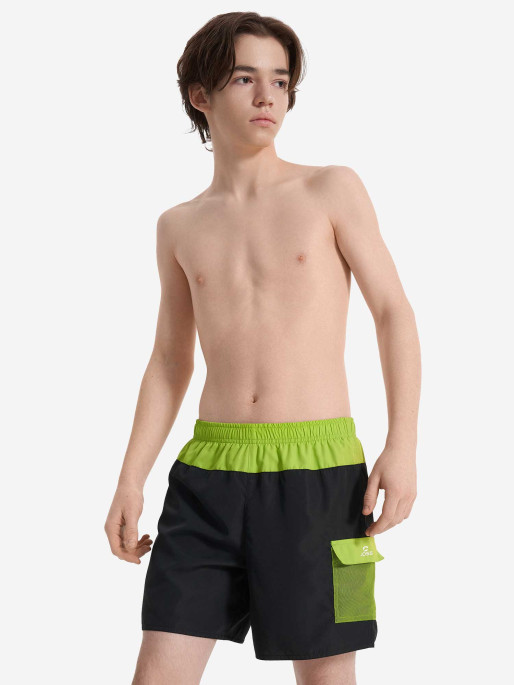 JOSS Boys Color-block Swim Shorts 35 cm