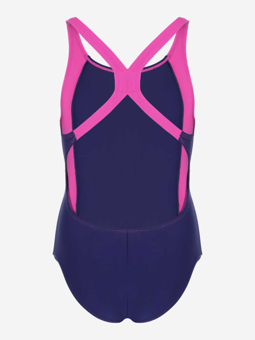JOSS Girls Color-Block Swimsuit