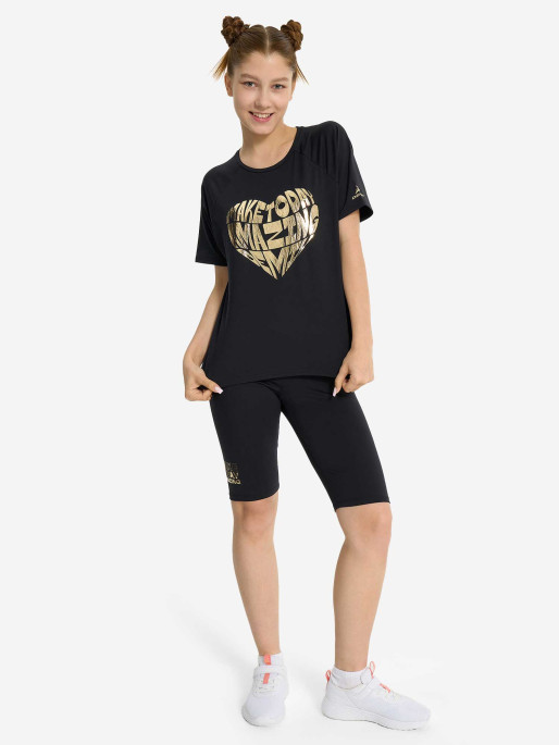 DEMIX Παιδική Κοντομάνικη Μπλούζα Active Girls T-Shirt