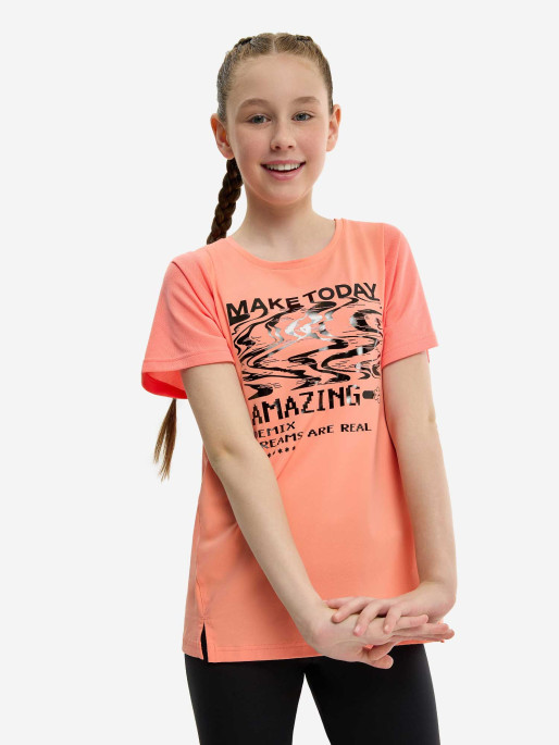 DEMIX Παιδική Κοντομάνικη Μπλούζα Active Girls T-Shirt
