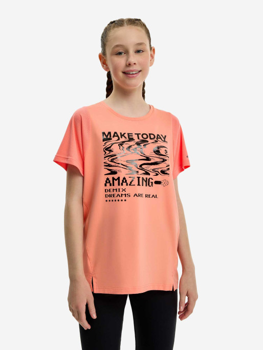 DEMIX Παιδική Κοντομάνικη Μπλούζα Active Girls T-Shirt