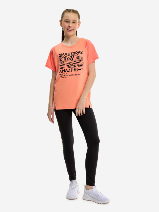 DEMIX Παιδική Κοντομάνικη Μπλούζα Active Girls T-Shirt