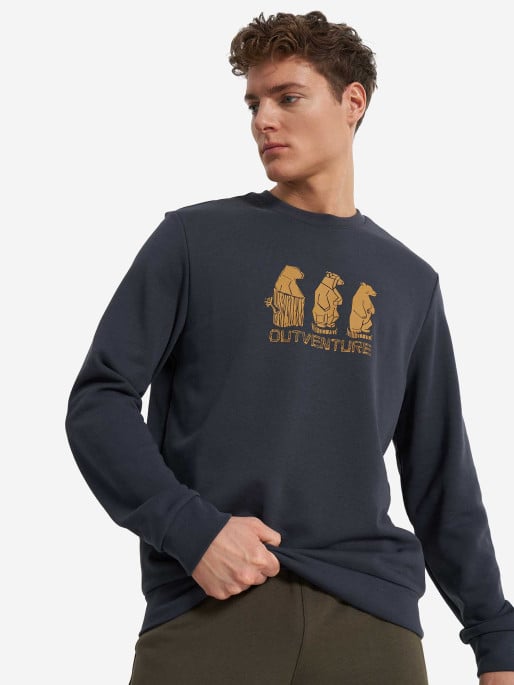 OUTVENTURE Μακρυμάνικη Μπλούζα Travel Mens Sweatshirt