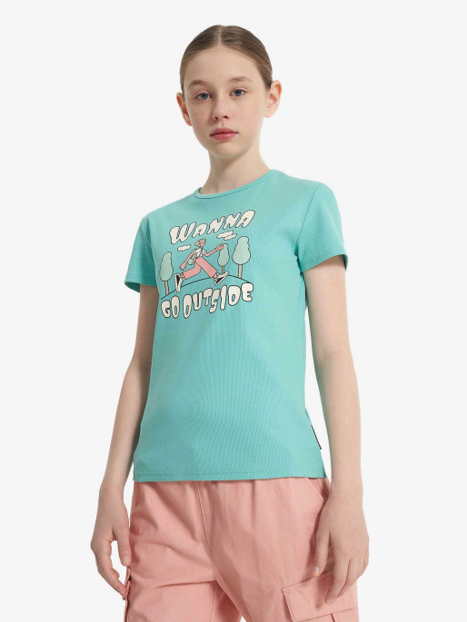 OUTVENTURE Tricou Travel Girls Short Sleeve
