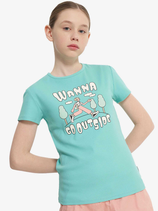 OUTVENTURE Tricou Travel Girls Short Sleeve