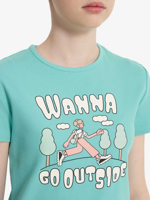 OUTVENTURE Tricou Travel Girls Short Sleeve