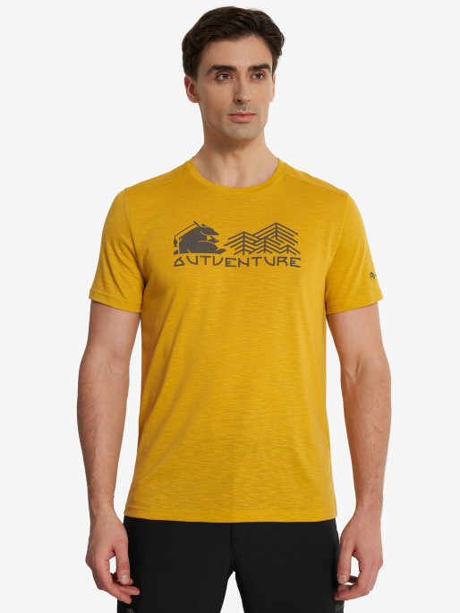 OUTVENTURE Tricou Cheget Hiking Mens Graphic Short