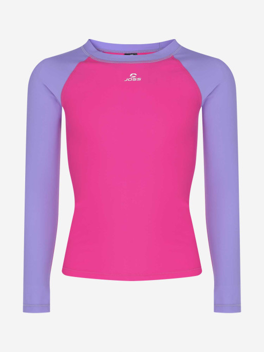 JOSS Παιδικό Μαγιό Μπλούζα Girls Rash Guard