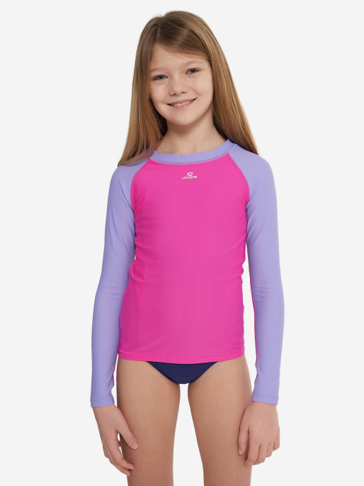 JOSS Παιδικό Μαγιό Μπλούζα Girls Rash Guard