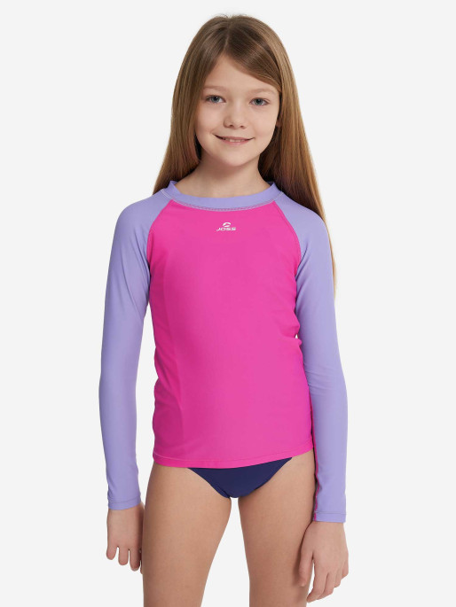 JOSS Παιδικό Μαγιό Μπλούζα Girls Rash Guard