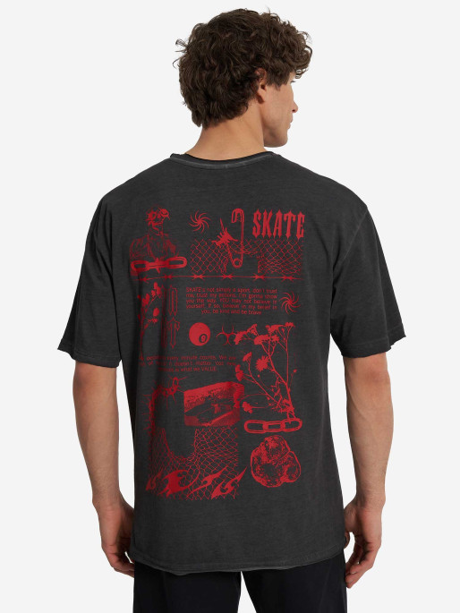 TERMIT Κοντομάνικη Μπλούζα Printed Mens SS T-Shirt