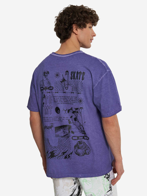TERMIT Κοντομάνικη Μπλούζα Printed Mens SS T-Shirt