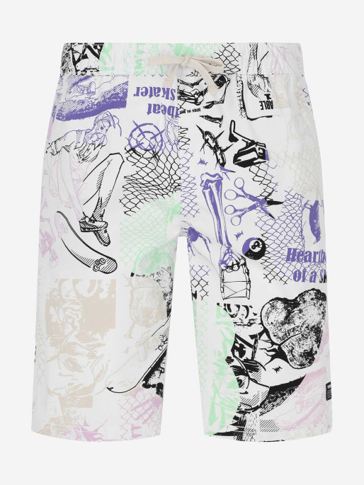 TERMIT Pantaloni scurti Skate Mens