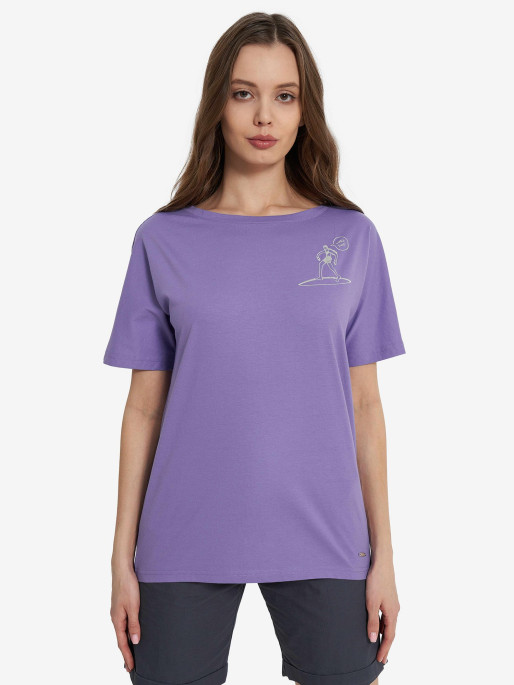 TERMIT Κοντομάνικη Μπλούζα Surf Female Burnout T-shirt